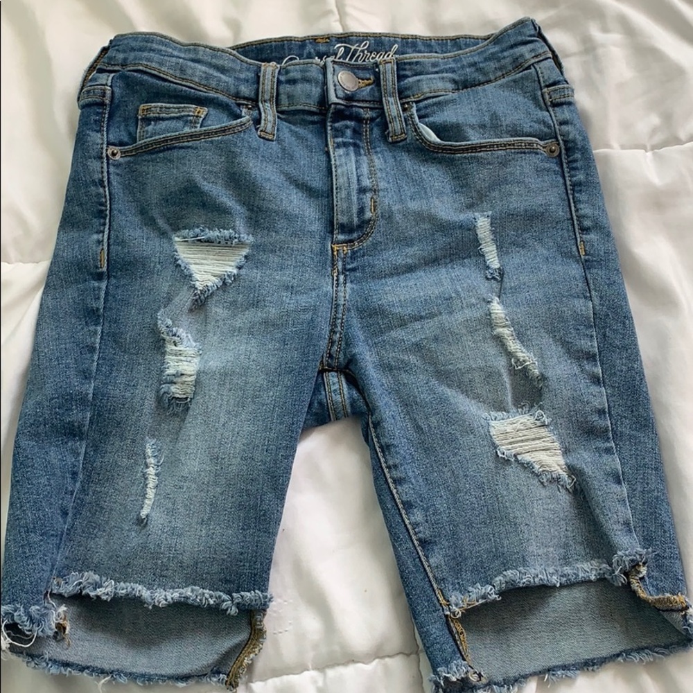 universal thread denim shorts